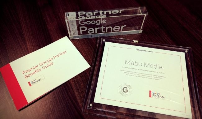 The Advantage Of Working With A Google Premier Partner - Mabo.co.uk